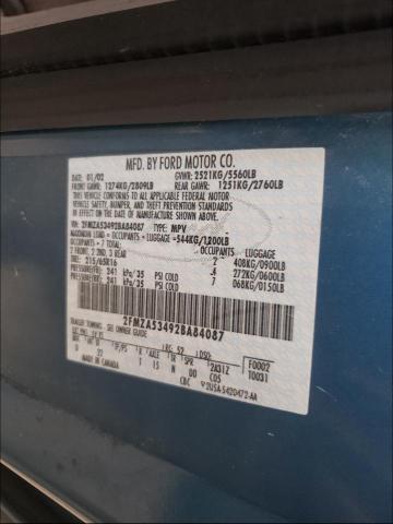 Photo 10 from auction – 2002 FORD WINDSTAR S with VIN 2FMZA53492BA84087