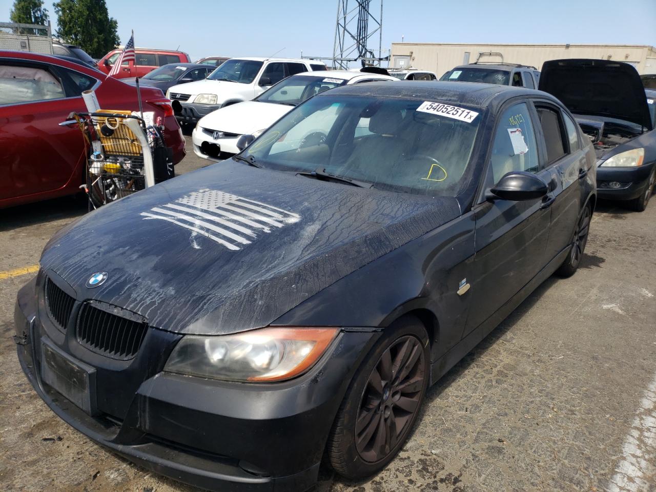 Photo 2 from auction – 2006 BMW 325 I with VIN WBAVB13536KX40696
