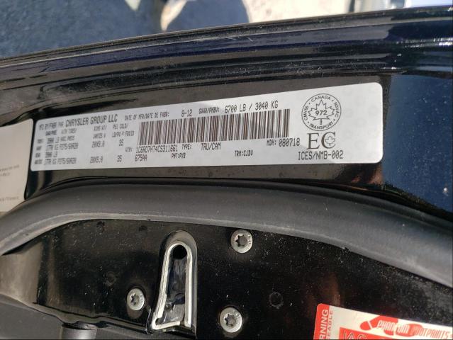 Photo 10 from auction – 2012 DODGE RAM 1500 S with VIN 1C6RD7HT4CS311661