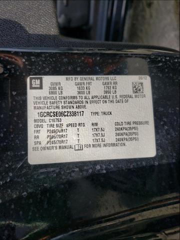 Photo 10 from auction – 2012 CHEVROLET SILVERADO with VIN 1GCRCSE06CZ338117