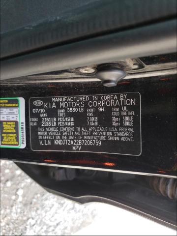 Photo 10 from auction – 2011 KIA SOUL with VIN KNDJT2A22B7206759