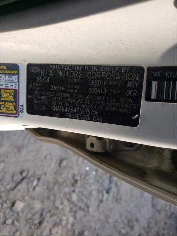Photo 10 from auction – 2015 KIA FORTE LX with VIN KNAFK4A64F5275796