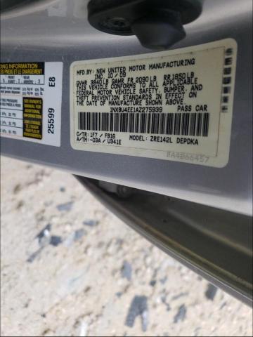 Photo 10 from auction – 2010 TOYOTA COROLLA BA with VIN 1NXBU4EE1AZ275939