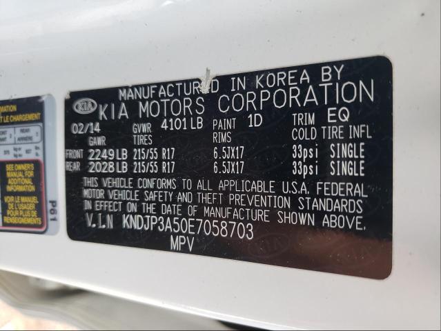 Снимка 10 от търг – 2014 KIA SOUL + с VIN KNDJP3A50E7058703