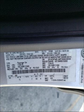 Photo 10 from auction – 2015 FORD FIESTA SE with VIN 3FADP4EJ4FM203698