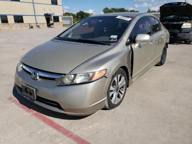 Photo 2 from auction – 2007 HONDA CIVIC LX with VIN 1HGFA165X7L032187