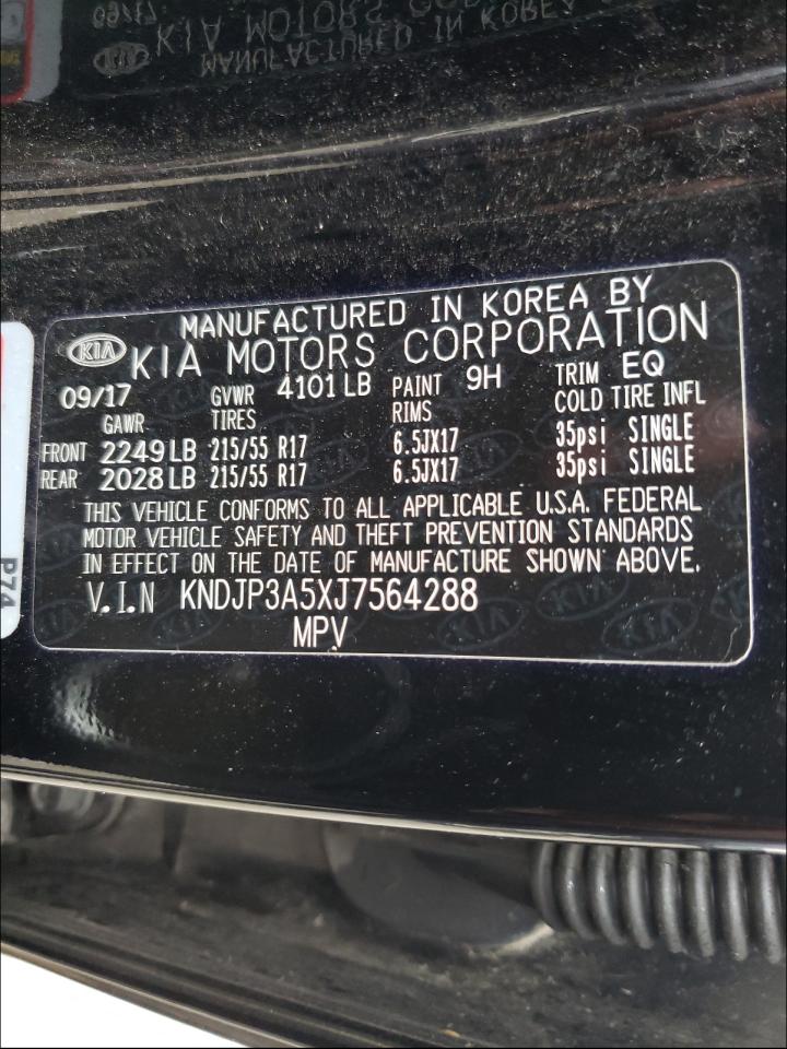 Photo 10 from auction – 2018 KIA SOUL + with VIN KNDJP3A5XJ7564288