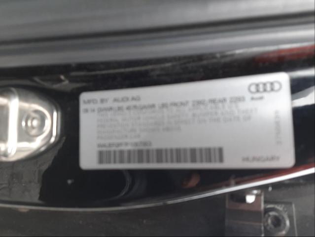 Photo 10 from auction – 2015 AUDI A3 PREMIUM with VIN WAUEFGFF7F1057353