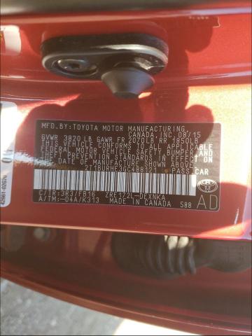 Photo 10 from auction – 2016 TOYOTA COROLLA L with VIN 2T1BURHE3GC488121
