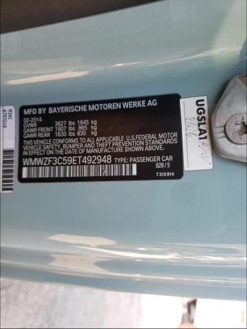 Photo 10 from auction – 2014 MINI COOPER CLU with VIN WMWZF3C59ET492948