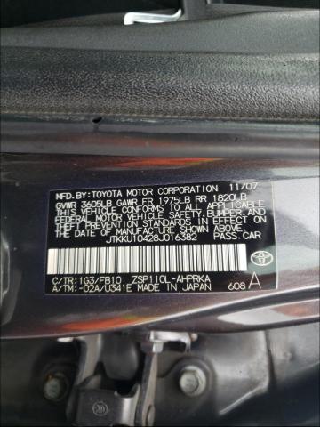 Photo 10 from auction – 2008 TOYOTA SCION XD with VIN JTKKU10428J016382