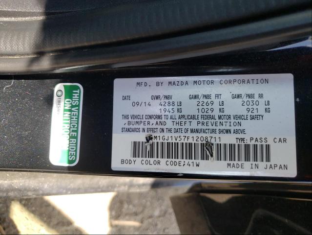 Photo 10 from auction – 2015 MAZDA 6 TOURING with VIN JM1GJ1V57F1208711