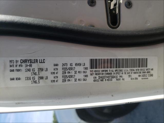 Photo 10 from auction – 2009 DODGE JOURNEY SX with VIN 3D4GG57V49T566416