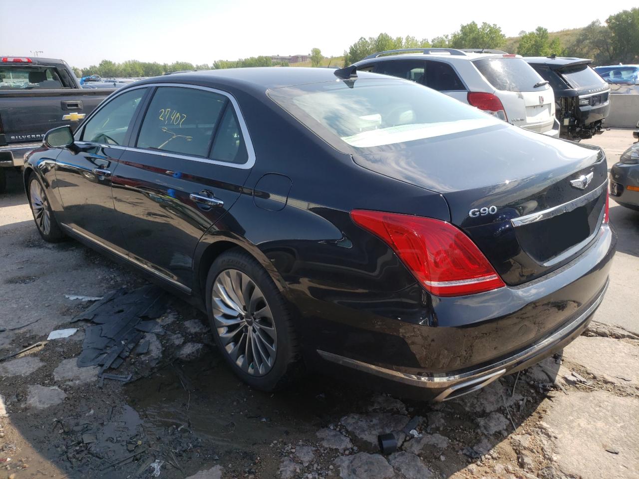 Photo 3 from auction – 2019 GENESIS G90 ULTIMA with VIN KMTF54JH6KU059221