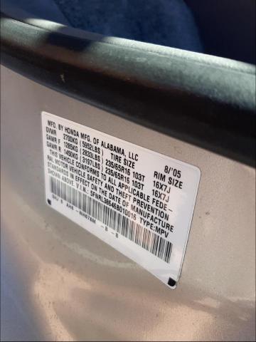 Photo 10 from auction – 2006 HONDA ODYSSEY EX with VIN 5FNRL38646B010016