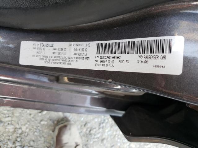 Photo 10 from auction – 2015 CHRYSLER 200 LIMITE with VIN 1C3CCCAB8FN680963