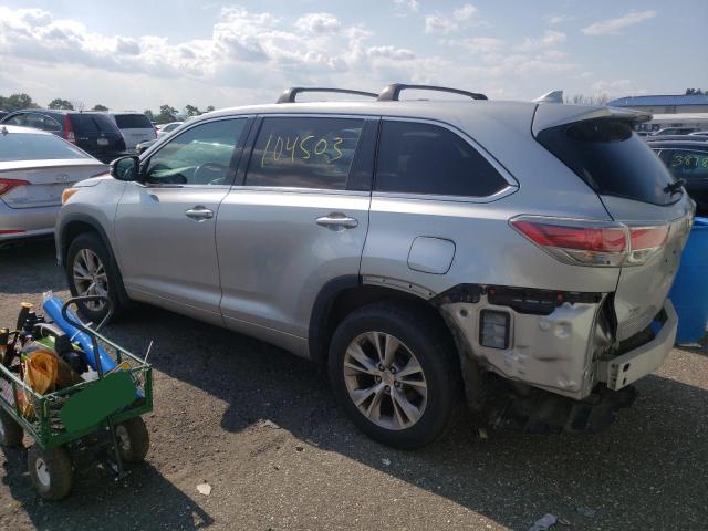 Photo 3 from auction – 2014 TOYOTA HIGHLANDER with VIN 5TDBKRFH0ES052379