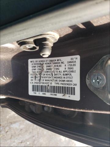 Photo 10 from auction – 2014 HONDA CIVIC LX with VIN 2HGFB2F59EH528160