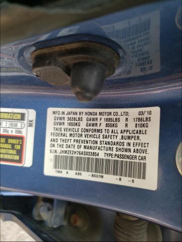 Photo 10 from auction – 2010 HONDA INSIGHT EX with VIN JHMZE2H76AS033854