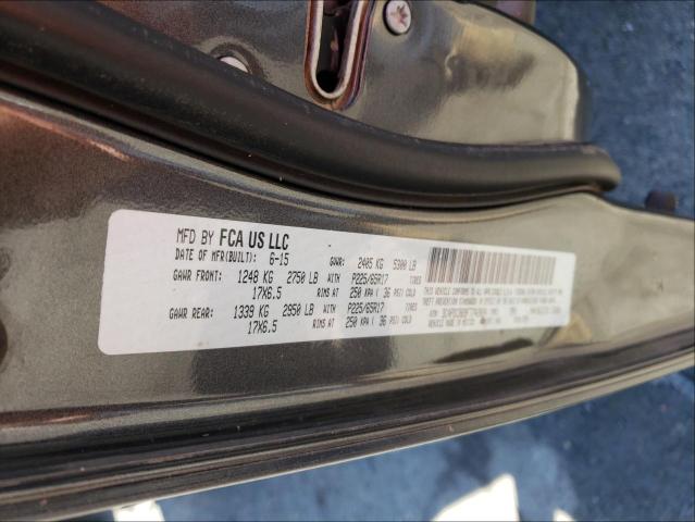 Photo 10 from auction – 2015 DODGE JOURNEY SX with VIN 3C4PDCBB9FT742024