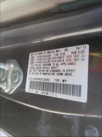 Photo 10 from auction – 2014 ACURA RDX TECHNO with VIN 5J8TB3H52EL006902