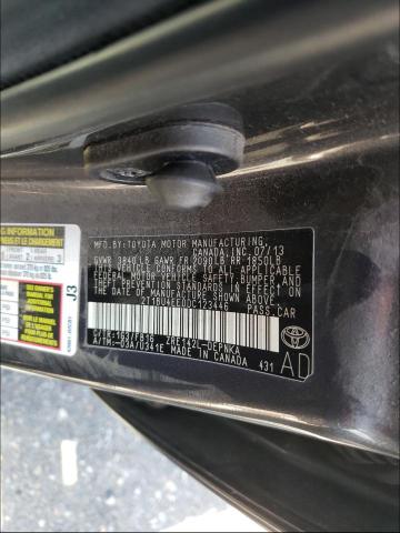 Photo 10 from auction – 2013 TOYOTA COROLLA BA with VIN 2T1BU4EE0DC123446