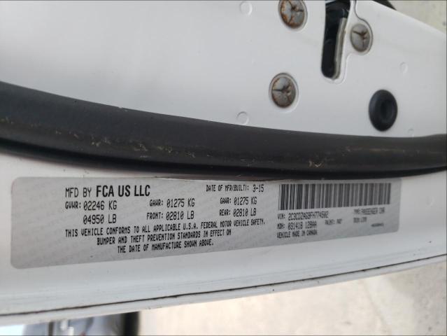 Photo 10 from auction – 2015 DODGE CHALLENGER with VIN 2C3CDZAG9FH774502