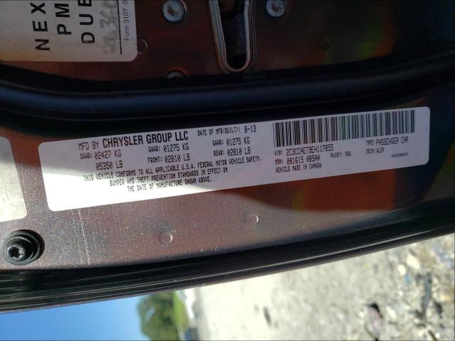 Photo 10 from auction – 2014 CHRYSLER 300C with VIN 2C3CCAET9EH117855