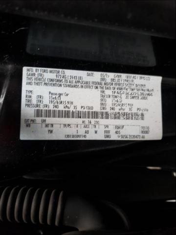 Photo 10 from auction – 2015 FORD FOCUS S with VIN 1FADP3E2XFL303986