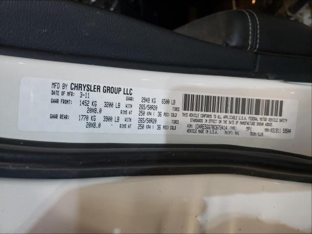 Photo 10 from auction – 2011 DODGE DURANGO CI with VIN 1D4RE5GG7BC673414