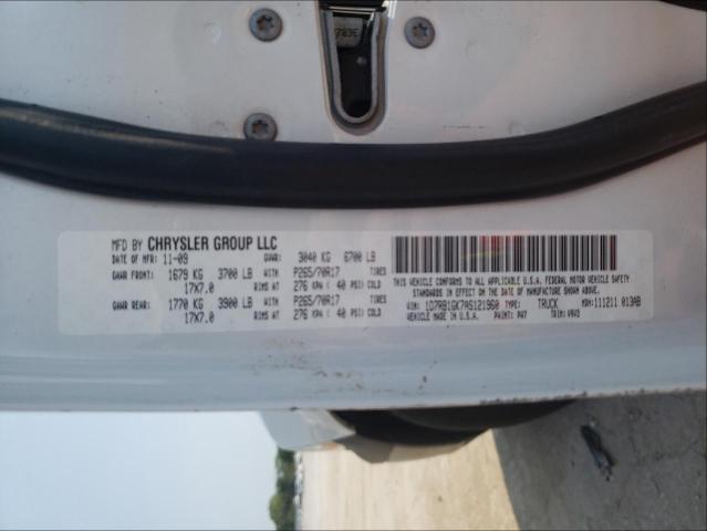 Photo 10 from auction – 2010 DODGE RAM 1500 with VIN 1D7RB1GK7AS121960