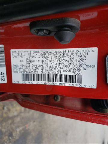 Photo 10 from auction – 2011 TOYOTA TACOMA with VIN 3TMLU4EN6BM063665