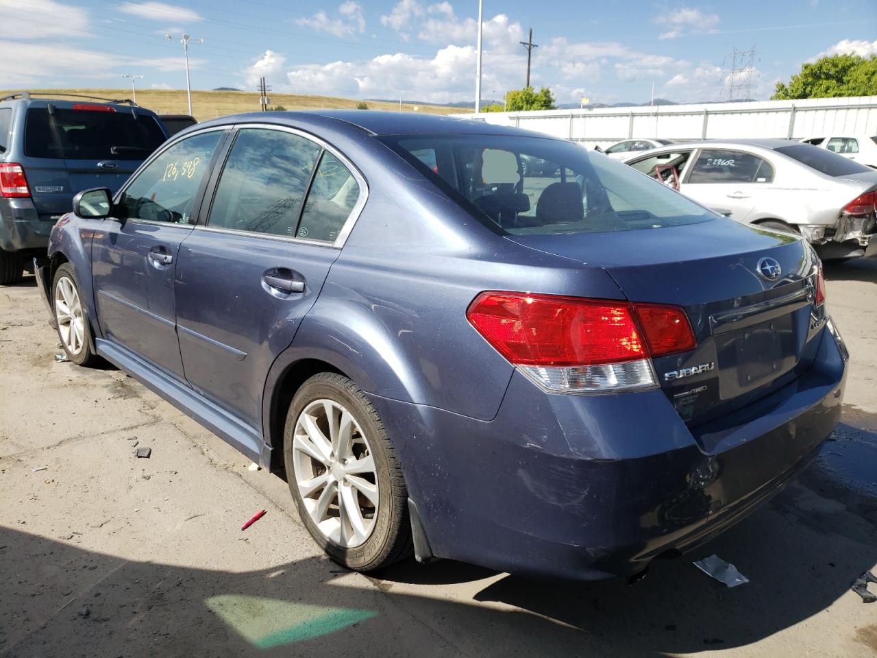 Photo 3 from auction – 2013 SUBARU LEGACY 2.5 with VIN 4S3BMCG63D3010051