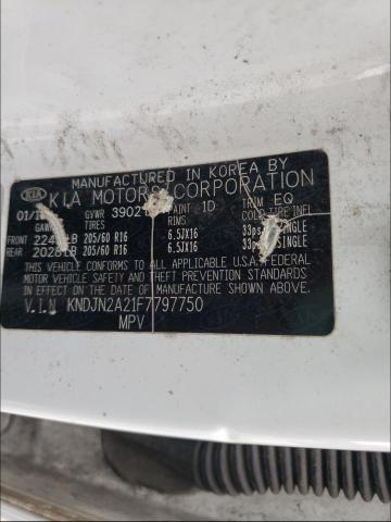 Photo 10 from auction – 2015 KIA SOUL with VIN KNDJN2A21F7797750