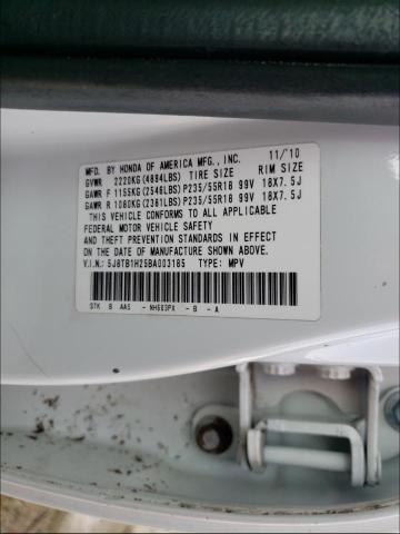 Photo 10 from auction – 2011 ACURA RDX with VIN 5J8TB1H25BA003185