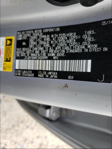 Photo 10 from auction – 2015 LEXUS RX with VIN JTJZK1BAXF2420999