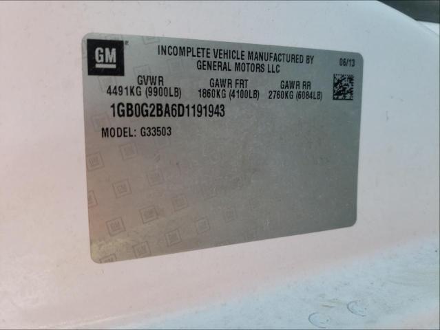 Photo 10 from auction – 2013 CHEVROLET EXPRESS G3 with VIN 1GB0G2BA6D1191943