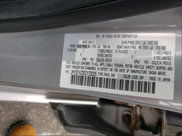 Photo 10 from auction – 2012 MAZDA MAZDA2 with VIN JM1DE1KZ9C0133025