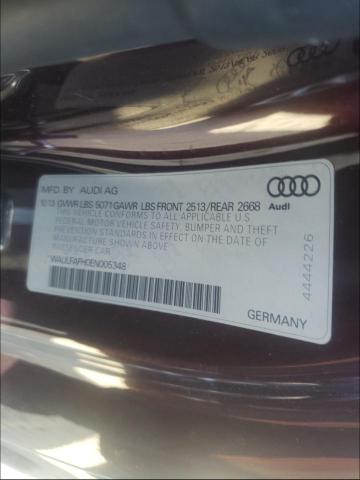 Photo 10 from auction – 2014 AUDI A5 PREMIUM with VIN WAULFAFH0EN005348