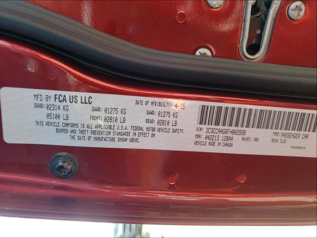 Photo 10 from auction – 2015 CHRYSLER 300 LIMITE with VIN 2C3CCAAG6FH802938