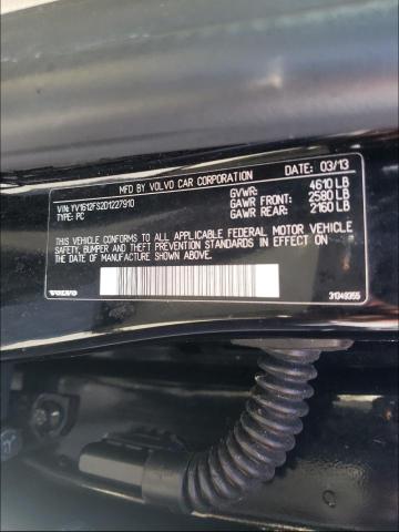 Photo 10 from auction – 2013 VOLVO S60 T5 with VIN YV1612FS2D1227910