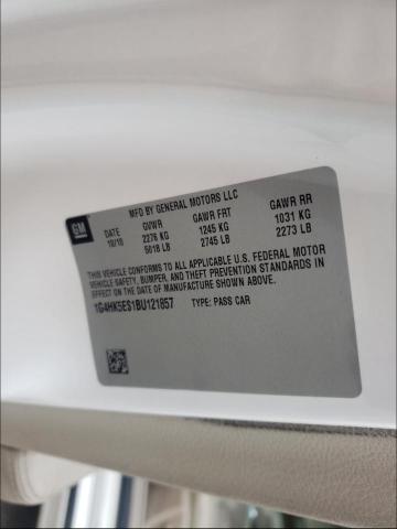 Photo 10 from auction – 2011 BUICK LUCERNE SU with VIN 1G4HK5ES1BU121857