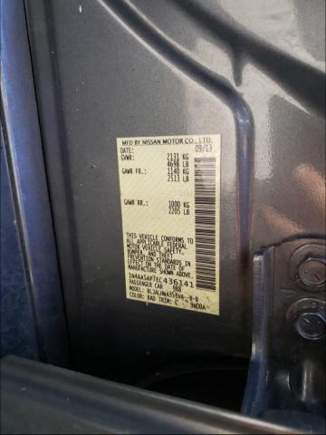 Photo 10 from auction – 2014 NISSAN MAXIMA S with VIN 1N4AA5AP7EC436141