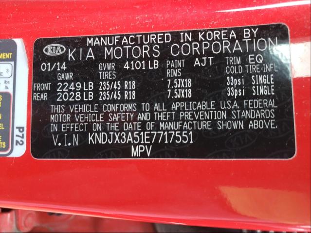 Photo 10 from auction – 2014 KIA SOUL ! with VIN KNDJX3A51E7717551