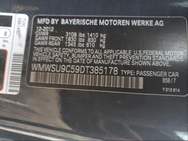 Photo 10 from auction – 2013 MINI COOPER JOH with VIN WMWSU9C59DT385178