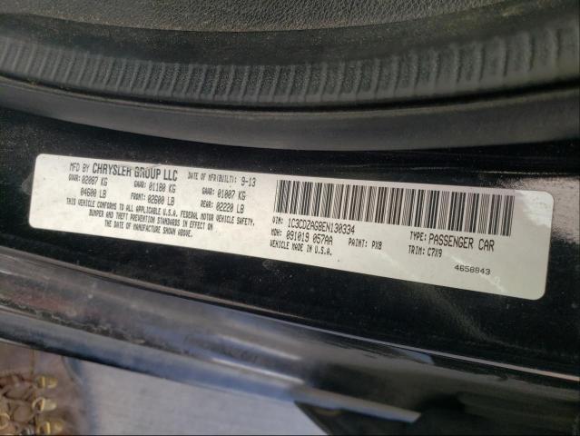 Photo 10 from auction – 2014 DODGE AVENGER SE with VIN 1C3CDZAG8EN130334