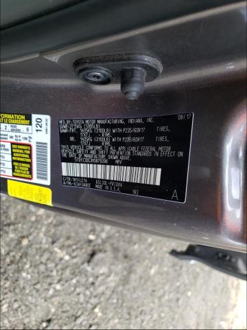 Photo 10 from auction – 2017 TOYOTA SIENNA XLE with VIN 5TDYZ3DC3HS879288