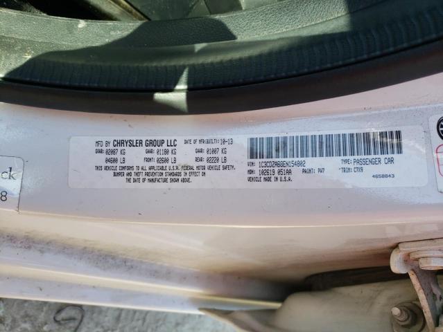 Photo 10 from auction – 2014 DODGE AVENGER SE with VIN 1C3CDZAB8EN154802