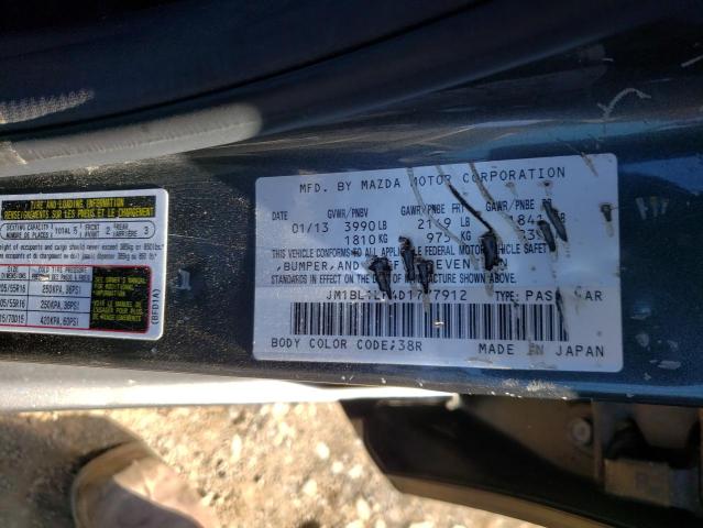 Photo 10 from auction – 2013 MAZDA 3 I with VIN JM1BL1LP4D1777912