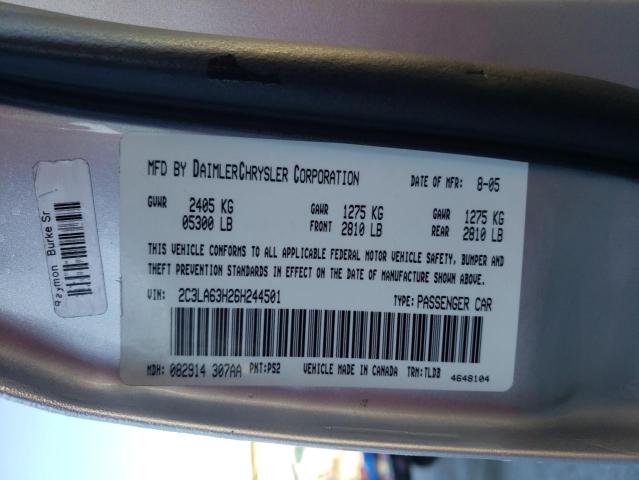 Photo 10 from auction – 2006 CHRYSLER 300C with VIN 2C3LA63H26H244501